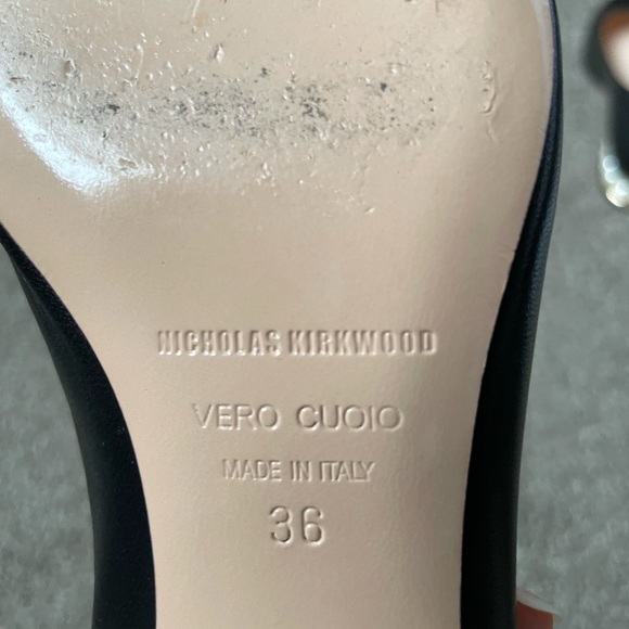 Nicholas Kirkwood Casati Pearl Flats - Picture 3 of 3